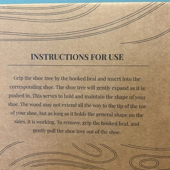 🔥🆕🔥 NIB HoundsBay Premium Cedar Shoe Trees - Men’s XL (11.5-13) - Picture 5 of 5